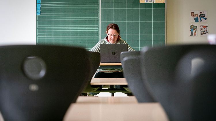 Lehrer können häufig nur einen Teil ihrer Schüler digital erreichen.