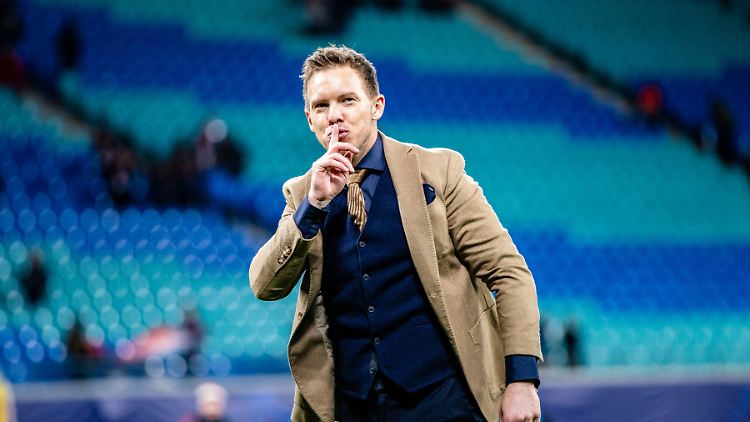 Alles noch geheim? In Italien wird spekuliert, dass Julian Nagelsmann künftig für den AC Mailand arbeiten soll.