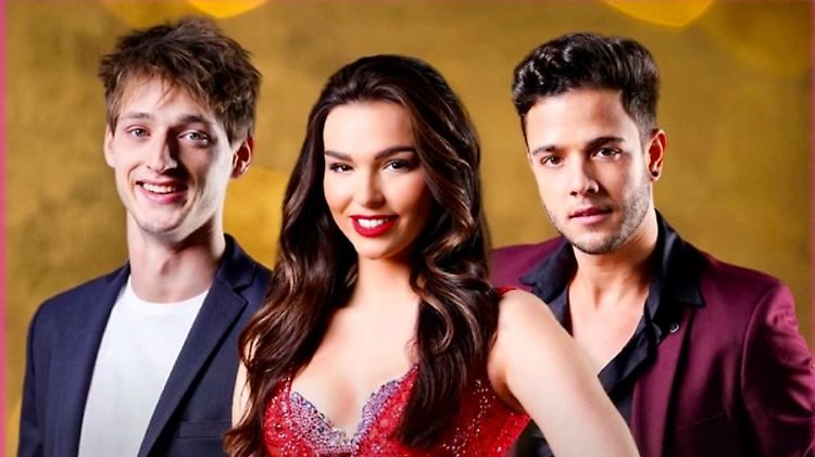 Alle drei sehr gute Tänzer: Moritz, Lili und Luca