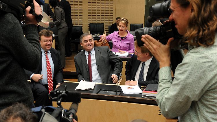Peter Müller im Bundesrat.