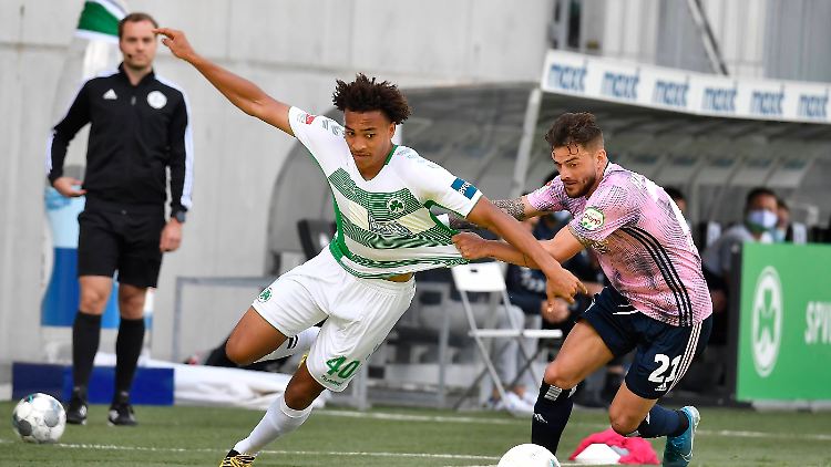 Am Schluss konnte der HSV Greuther Fürth nicht mehr halten und kassierte einen späten Ausgleichstreffer.