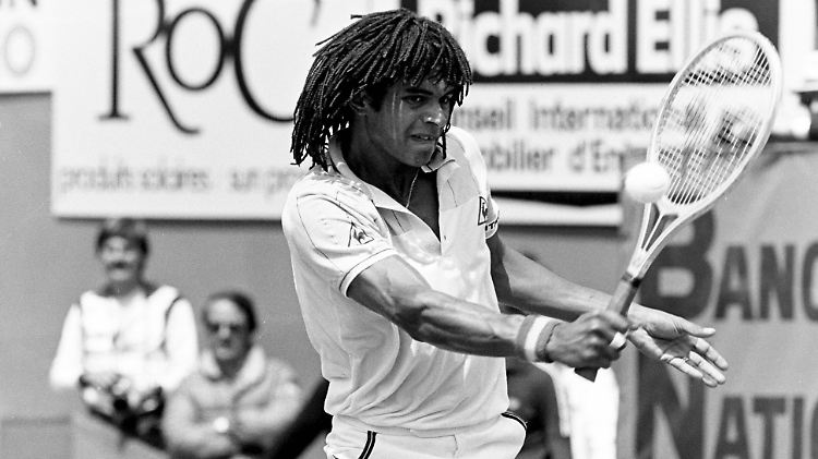 Am 5. Juni 1983 feierte Noah den wohl größten Moment seiner Karriere: Er gewann das "Heimspiel" in Roland Garros.