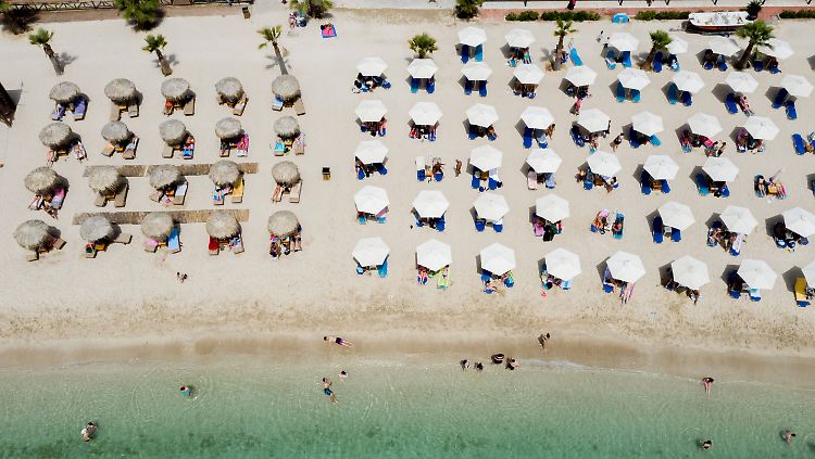 Die Urlaubsländer in Südeuropa - hier Griechenland - hoffen auf deutsche Touristen in den Sommermonaten.
