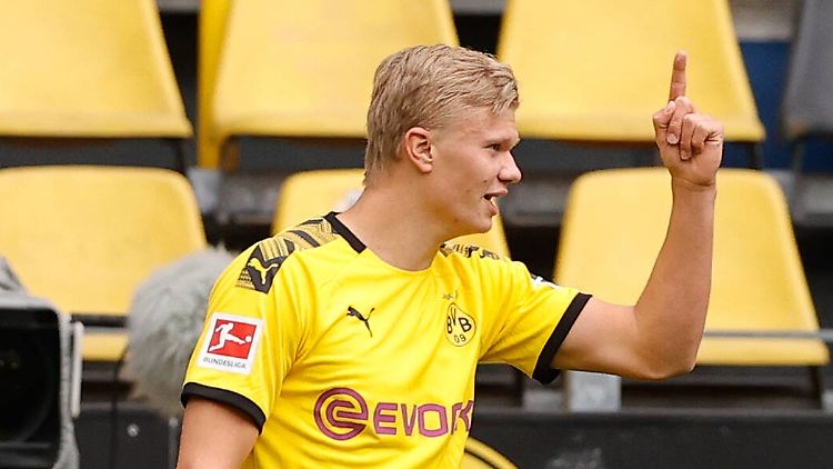 Haaland traf zwar auch nach der Corona-Pause, allgemein fielen aber die Offensivaktionen der Bundesliga dürftig aus.