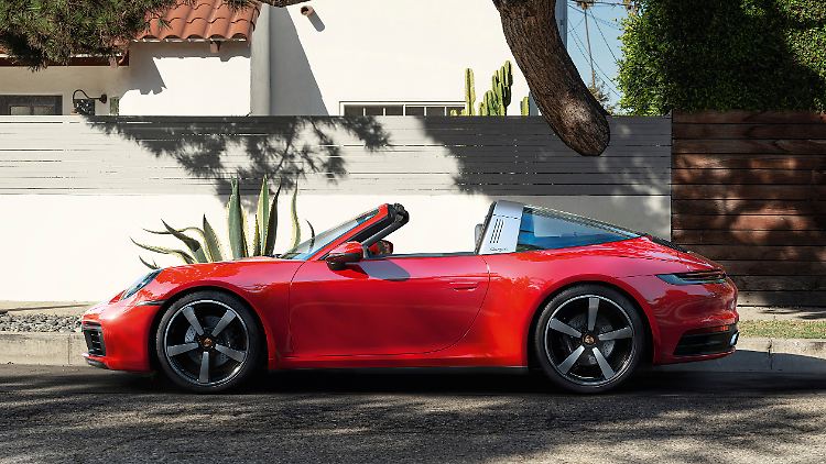 Die Dachversion mit dem Überrollbügel soll den Targa bereits mit der Vorgängergeneration aus der Nische geholt haben.