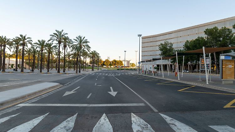 Der Flughafen von Palma de Mallorca. Das deutsche Trio konnte ihn nur kurz von innen sehen.