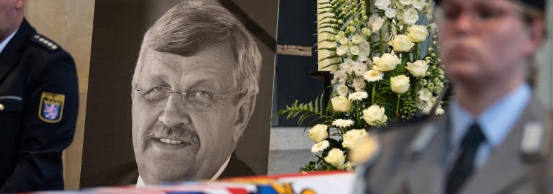 Der Trauerguttesdienst für Walter Lübcke. Foto: Swen Pförtner/dpa/Archivbild