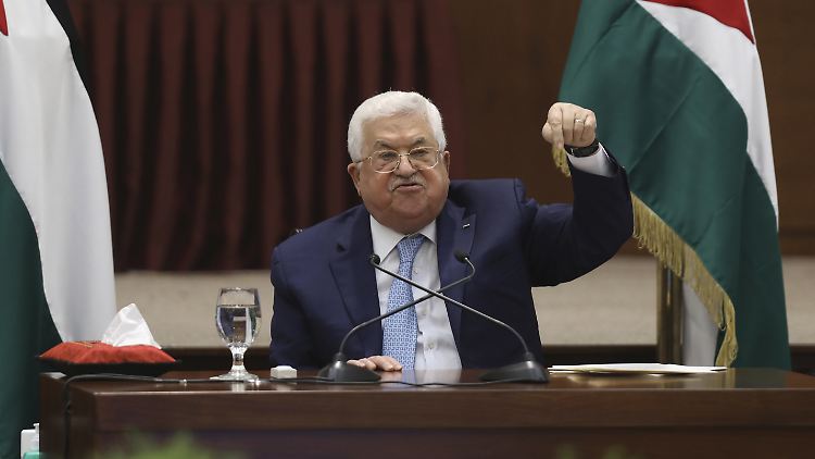 Palästinenserpräsident Abbas droht Israel nicht zum ersten Mal. 