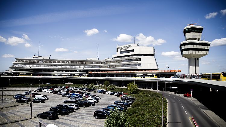 Es geht ruhig zu dieser Tage am Flughafen Berlin-Tegel.