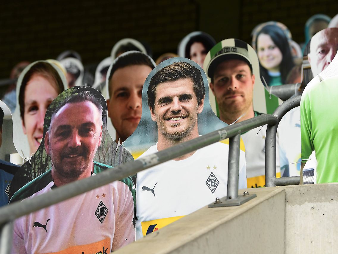 Auch Jonas Hofmann "sitzt" im Stadion.