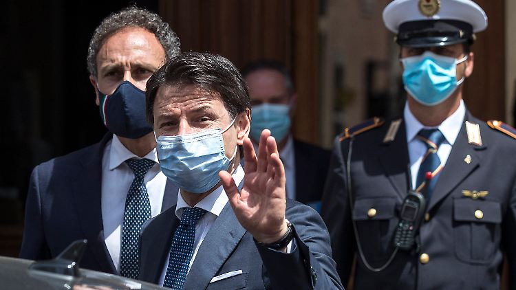 Wenn das Land jetzt in der Not nicht voranschreite, werde dies vermutlich in der Zukunft gar nicht passieren, sagt Italiens Premier Conte.