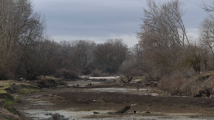 Der Fluss Evros trennt Griechenland und Türkei.