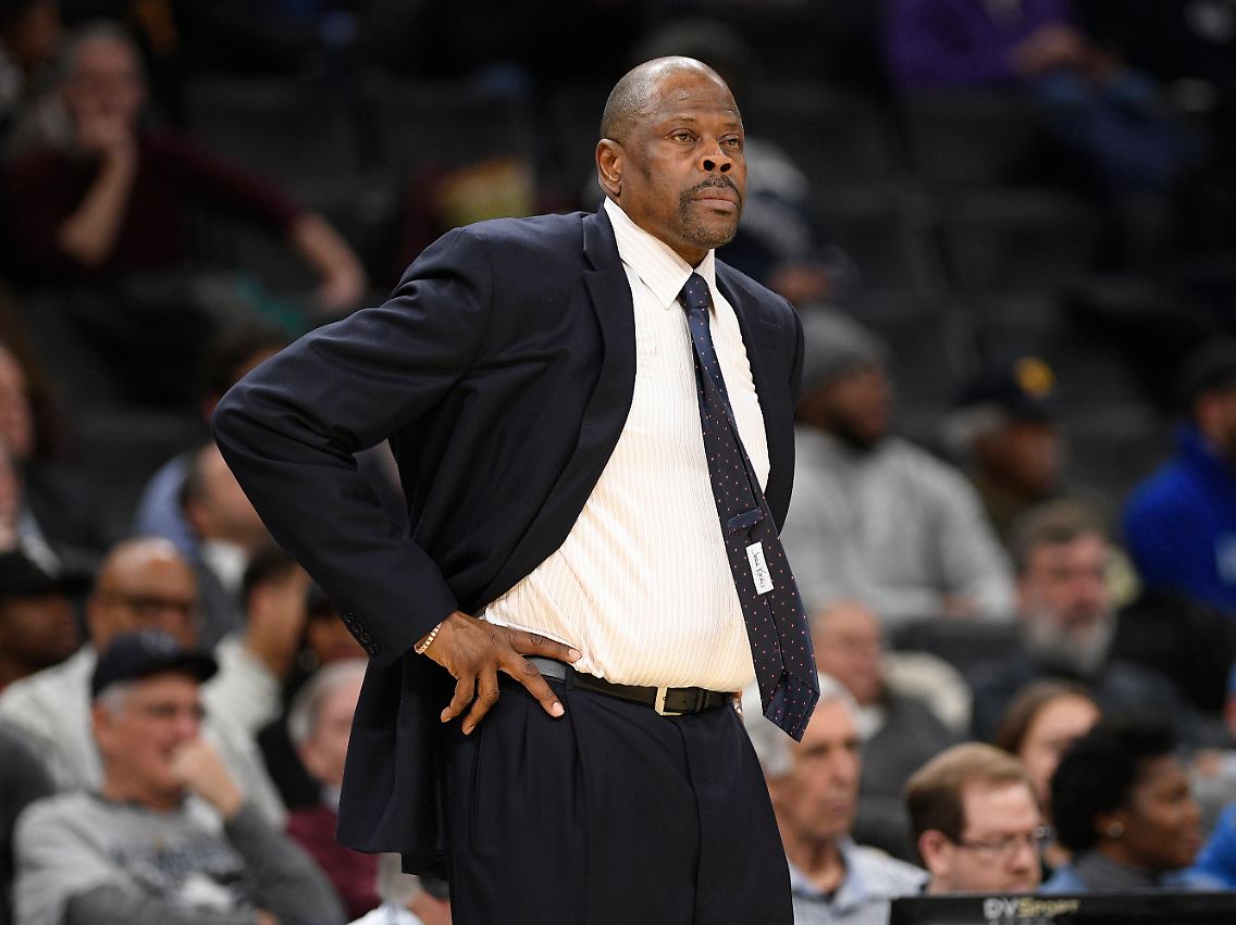 NBA-Legende Patrick Ewing ist inzwischen Coach der Georgetown Hoyas.