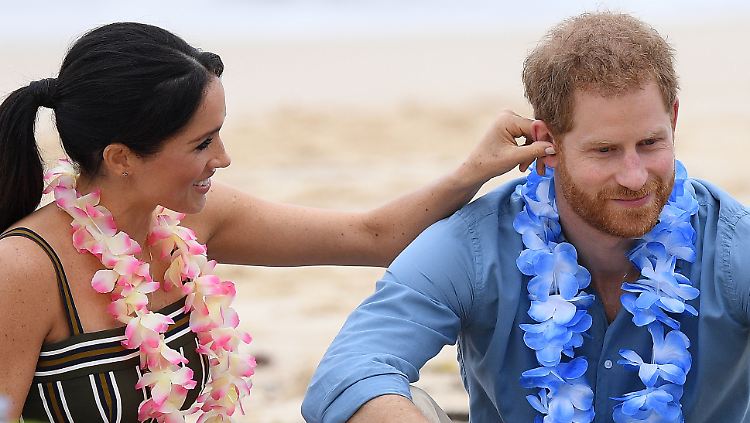Hauptsache glücklich: Harry und Meghan.