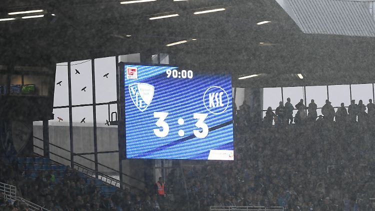 Das Hinspiel zwischen dem VfL Bochum und dem Karlsruher SC war ein Spektakel, das Rückspiel wird historisch: aus einem traurigen Grund.