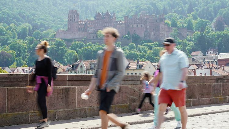 "So schön wie Heidelberg trocknen nach dem Regen nur Städte, in denen Olivenbäume wachsen", schreibt der Autor Saša Stanišić.
