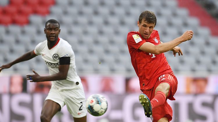 Thomas Müller ist einer der Gründe, warum der FC Bayern der achten Meisterschaft in Serie entgegenstrebt.