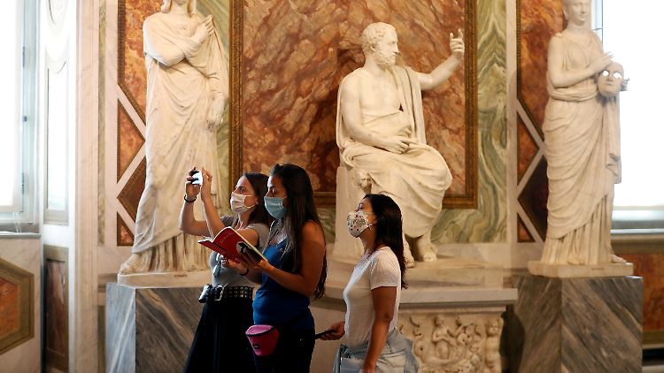 Seit wenigen Tagen sind Museumsbesuche in Italien wieder möglich.