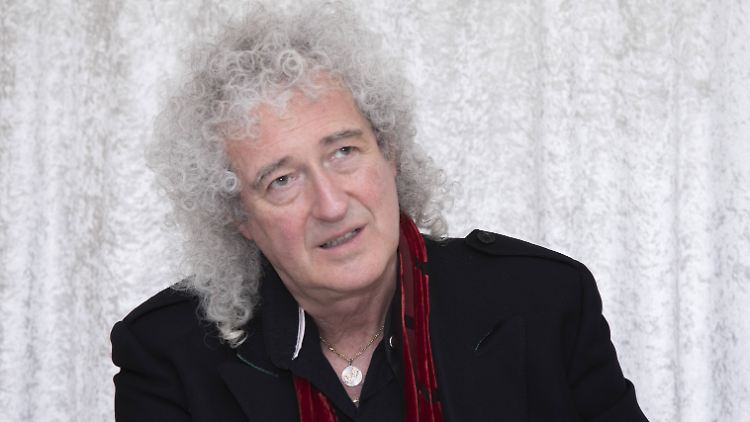 Gerissener Muskel, Ischiasschmerzen, Herzinfarkt - ihn hat es knallhart erwischt: Brian May.