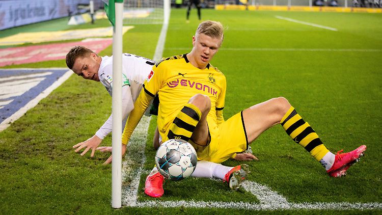 Zehn Spiele, zehn Tore: Erling Haalands Bundesliga-Bilanz beeindruckt.