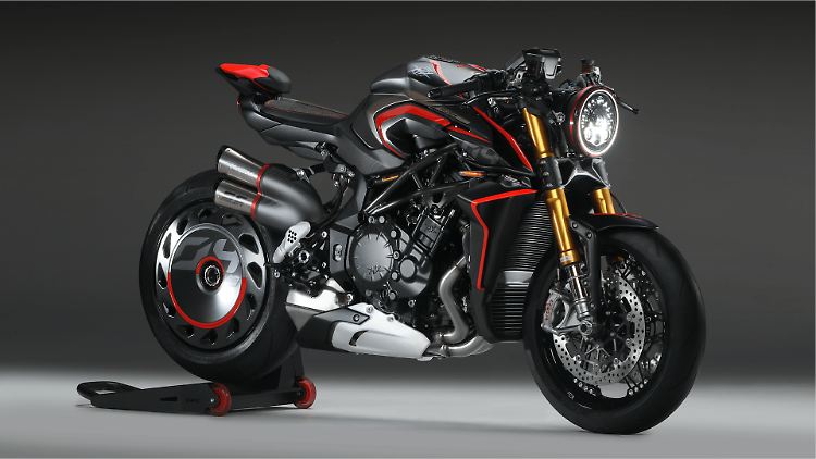 Mit 208 bis 212 PS und einer Geschwindigkeit von 300 km/h setzt die MV Agusta Rush 1000 ein Zeichen.