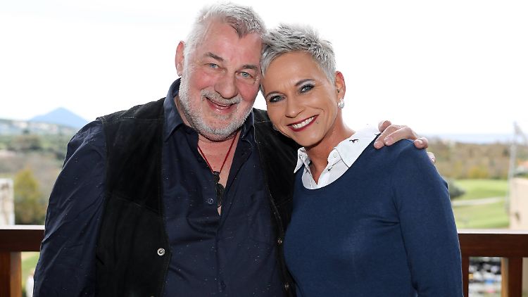 Verheiratet - und bald gemeinsame Eltern: Heinz Hoenig und Annika Kärsten-Hoenig.