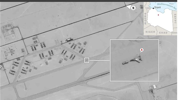 Dem Vorwurf nach wurden die Jets in Syrien überstrichen, "um ihre russische Herkunft zu verschleiern".