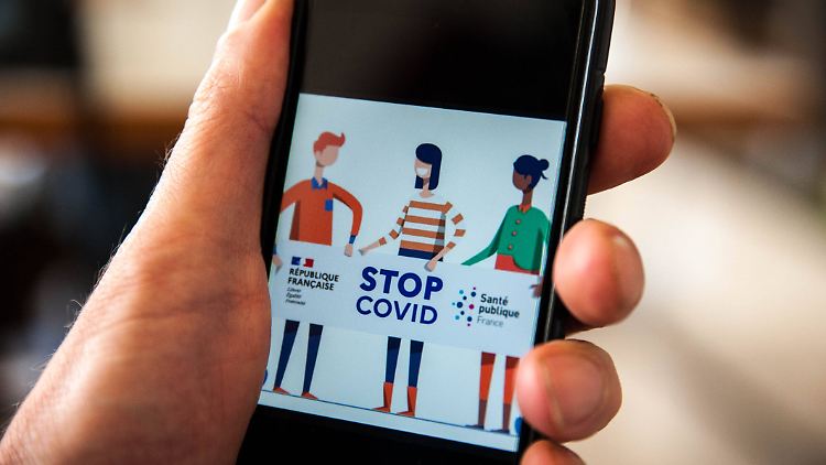 Bei der Corona-App setzt Frankreich anders als Deutschland auf eine zentrale Datenspeicherung.