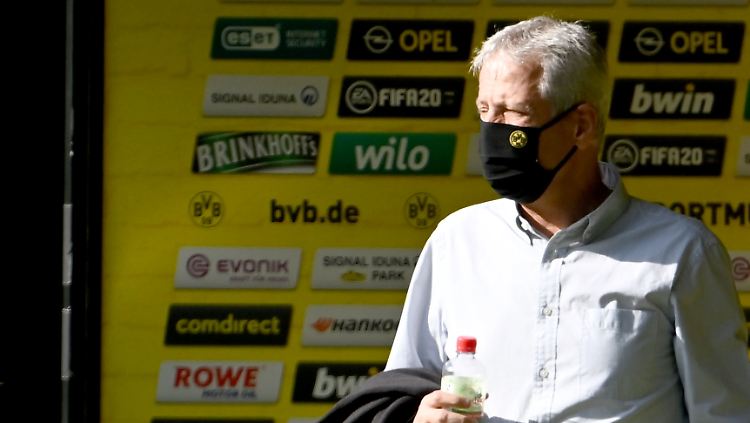 Er hat vorerst nichts weiter zu sagen: Lucien Favre.