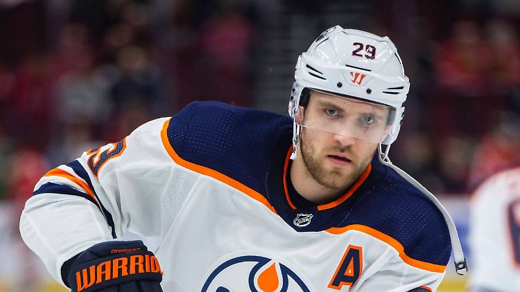 Den Erfolg fest im Blick: Leon Draisaitl.