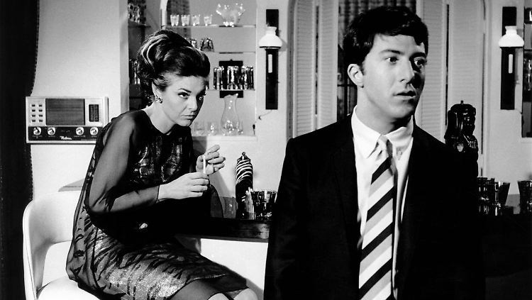 Der Klassiker: Anne Bancroft und Dustin Hoffman in "Die Reifeprüfung". 