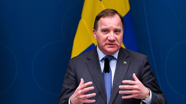 Rückendeckung bekommt Löfven von fast allen Parteien im schwedischen Parlament.
