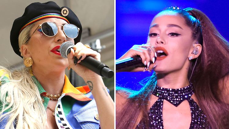 Lady Gaga und Ariana Grande: Die Musikstars machten jetzt TV-Promo für einen gemeinsamen Song.
