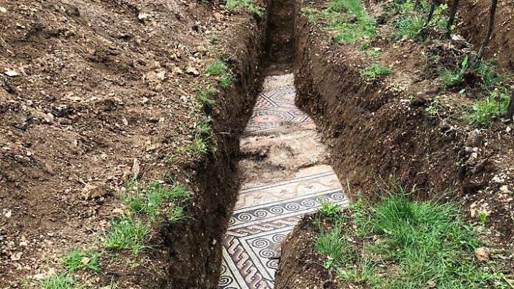 Vermutlich ist das Mosaik zwischen 250 und 400 nach Christus entstanden.