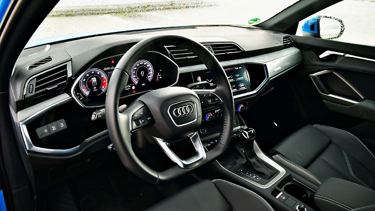 Das Innenleben des Audi Q3 Sportback erfreut auch durch seine ausgezeichnete Verarbeitung.