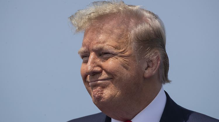 US-Präsident Trump wollte das G7-Treffen erst als Videokonferenz abhalten, dann doch in echt und nun irgendwann später.
