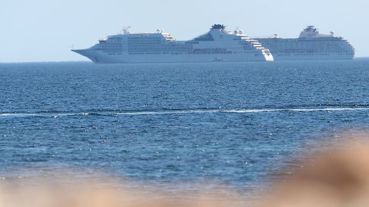 Die weltweite Kreuzfahrt-Flotte ist außer Betrieb.
