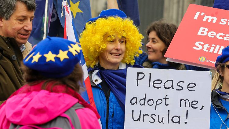 Die EU-Fans unter den Briten haben harte Zeiten hinter sich.