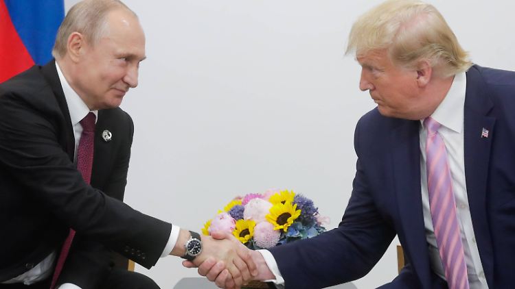 Kommt es in Washington beim G7-Gipfel zu einem Wiedersehen zwischen Putin (li.) und Trump?