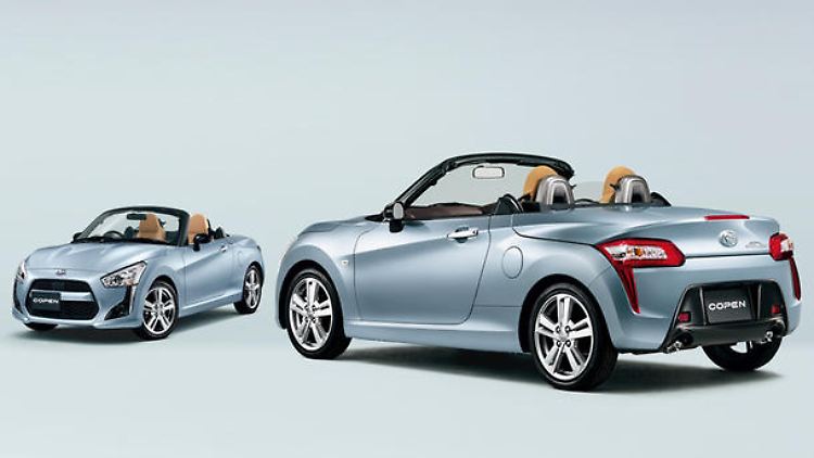 Der Daihatsu Copen war eigentlich ein witziger Roadster.  Durchsetzen konnte er sich in Europa nicht.