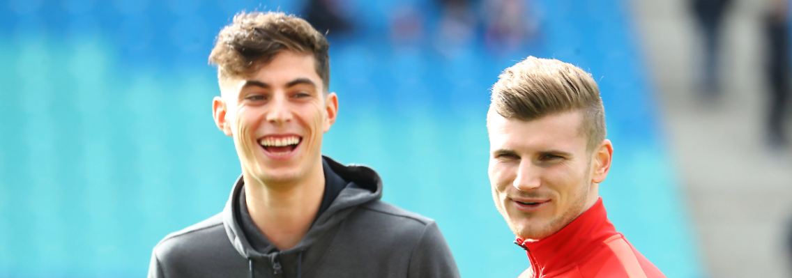 Kai Havertz (links) und Timo Werner sind begehrt in ganz Europa - wechseln sie diesen Sommer aber dennoch nicht?