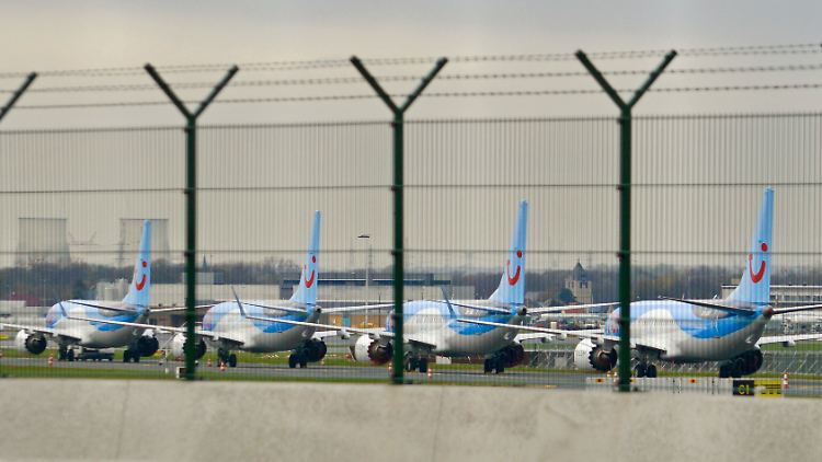 Dürfen seit über einem Jahr nicht abheben: 737-Max-Maschinen von Tui.