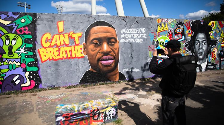 Floyd-Graffiti im Berliner Mauerpark.