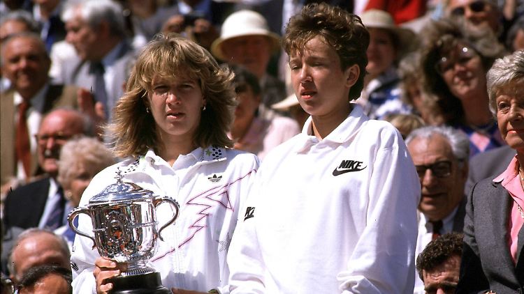 0:6, 0:6 - Natalia Zvereva hatte gegen Steffi Graf im Finale der French Open 1988 nichts zu lachen.