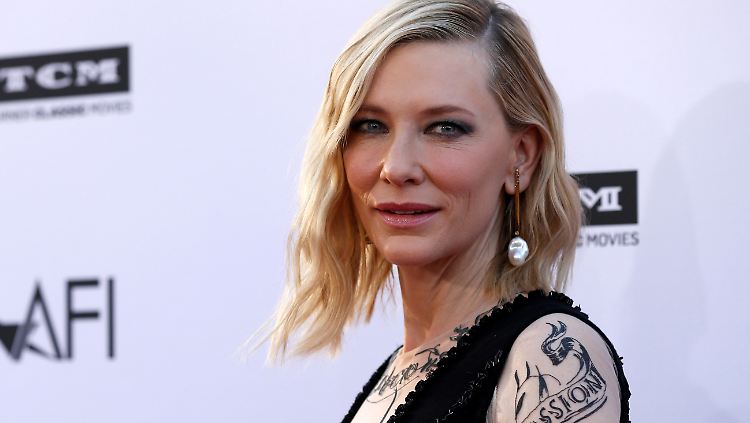 Cate Blanchett geht es gut.