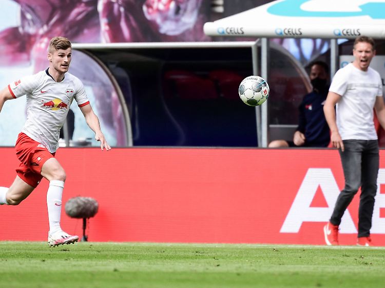 Timo Werner war gegen Paderborn uneffektiv. Trotz klarer Ansprache seines Trainers.