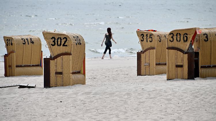 In Schleswig-Holstein sollen Strandaufenthalte zum Teil bald per App gebucht werden.