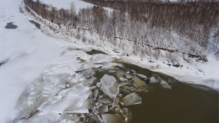Mikroben können lange tiefgefroren im Eis überleben. Wenn der Permafrostboden in Sibirien auftaut, drohen böse Überraschungen.