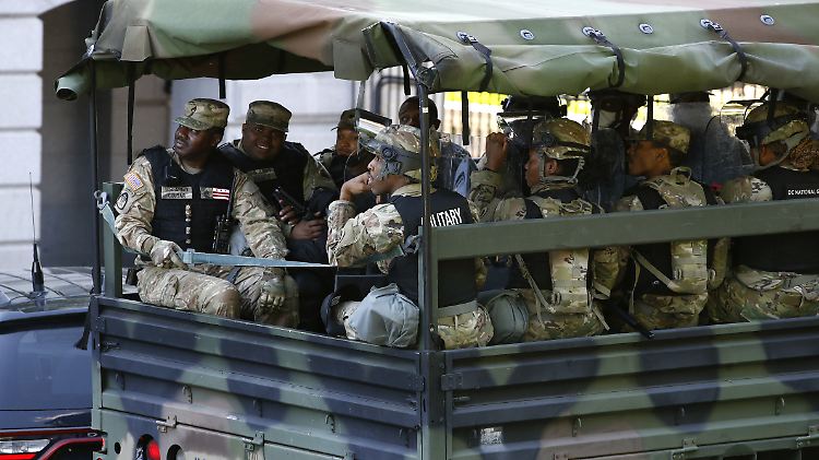 Die Nationalgarde besteht aus Reservisten der US-Armee.