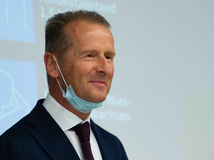 Herbert Diess stellte die Vertrauensfrage, pokerte hoch und kann sich als ein Gewinner des Machtkampfs bei VW fühlen.